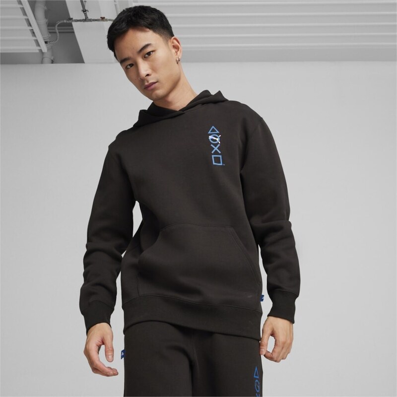PUMA X PLAYSTATION Graphic Hoodie DK black 51513344