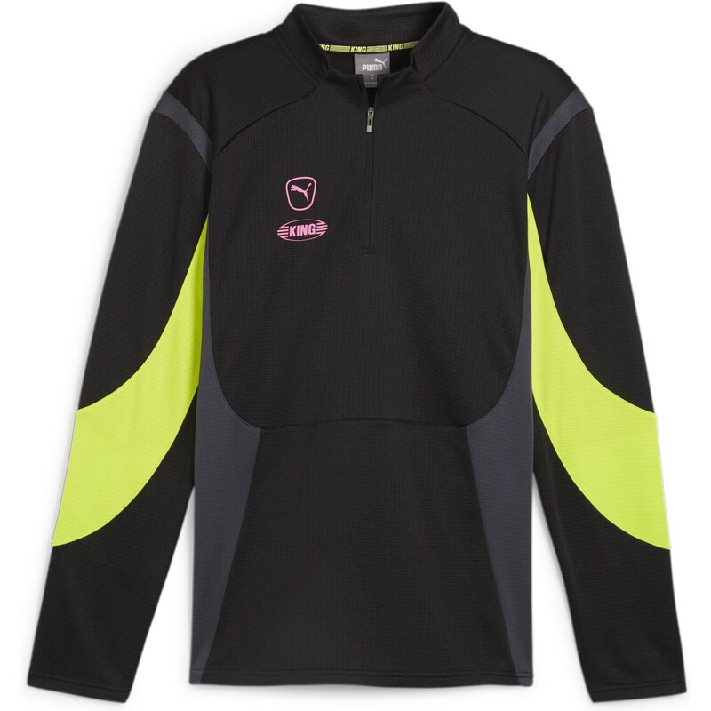 PUMA Funkčné tričko King Pro tmavosivá / jablková / čierna 67728929