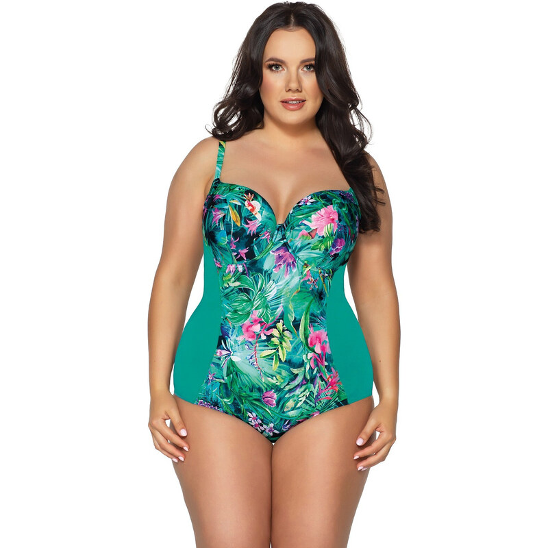 Jednodielne dámske plavky Ava SKJ 52 Maxi Paradise 53443203