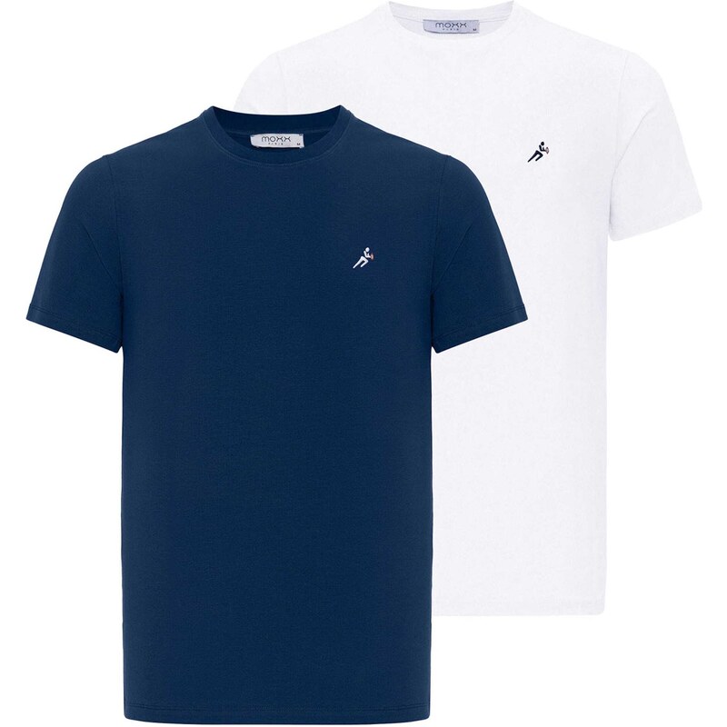 Moxx Paris Tričko námornícka modrá / pueblo / čierna / šedobiela 54347182