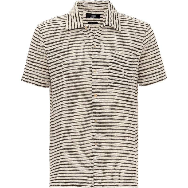 Antioch Tričko hnedá / biela 54347422