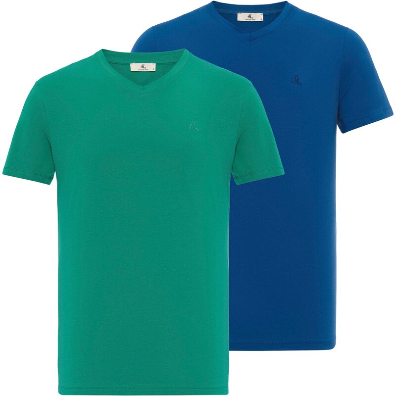 Daniel Hills Tričko modrá / zelená 54347577