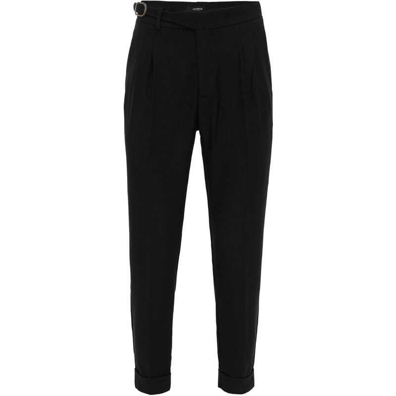 Antioch Plisované nohavice čierna 54347598