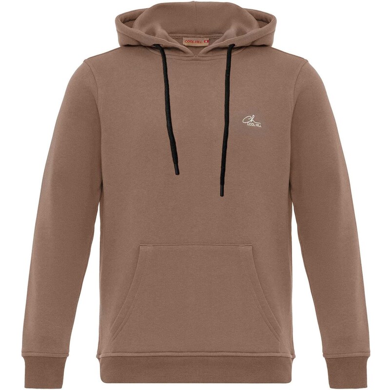 Cool Hill Mikina čokoládová / biela 54348159