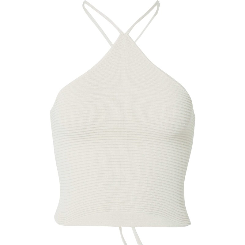 Noisy may Vyšívaný top VIBE béžová 54342011