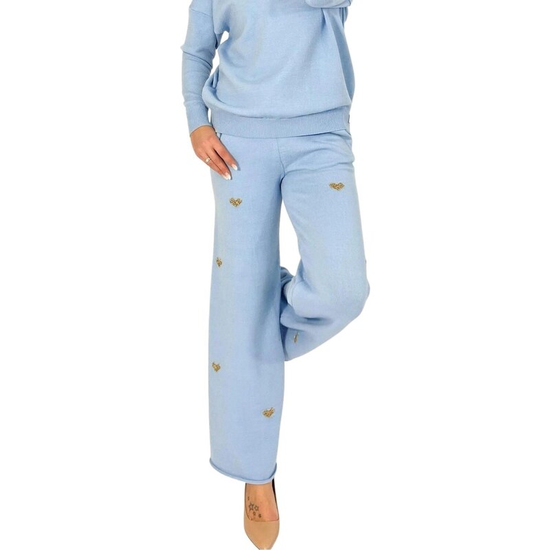 MM FASHION Dámske nohavice Comfort fit blue 58283506