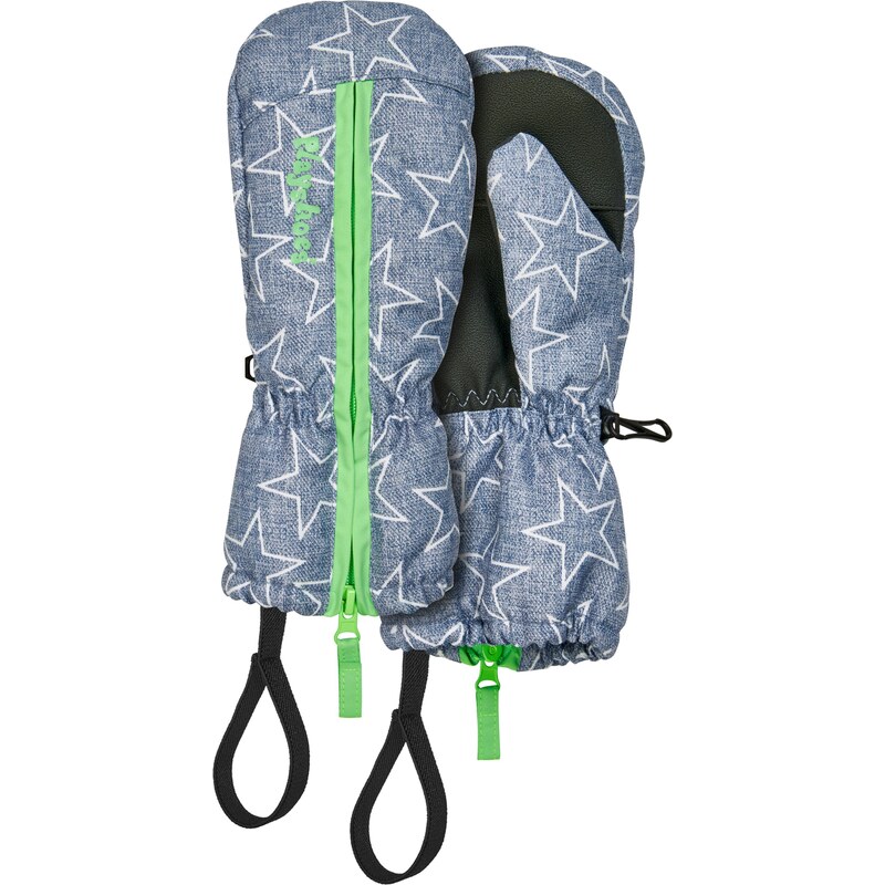 PLAYSHOES Rukavice dymovo modrá / zelená / čierna / biela 63144708