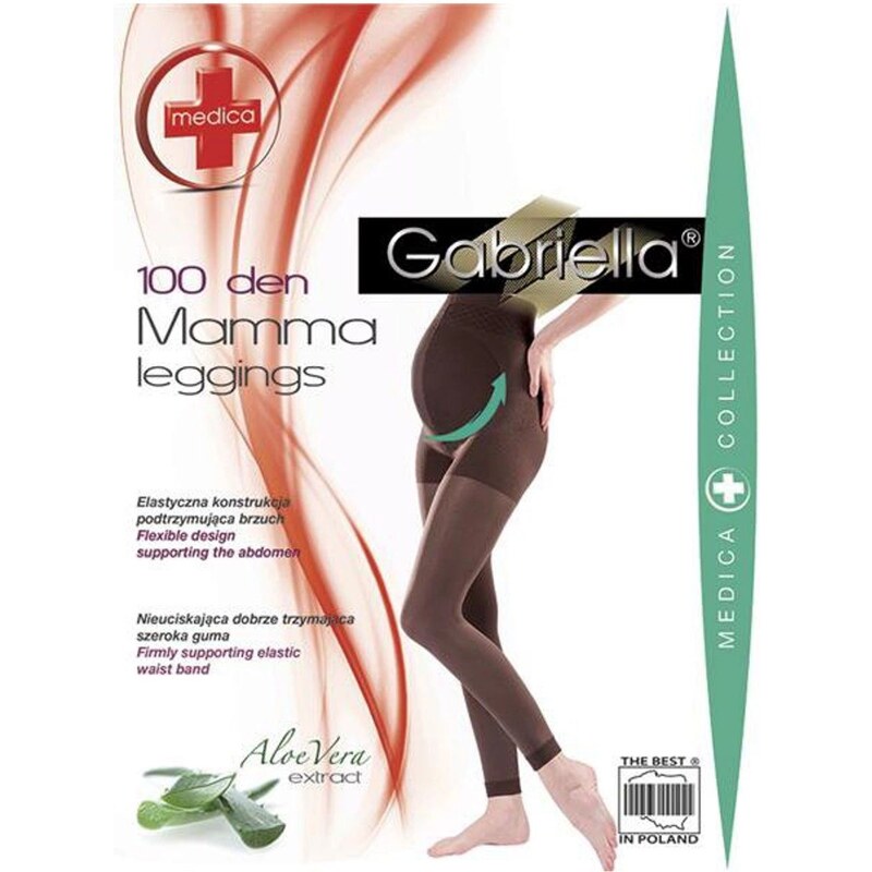 GABRIELLA Dámske tehotenské legíny 173 Mamma 100 den hazel 58285842