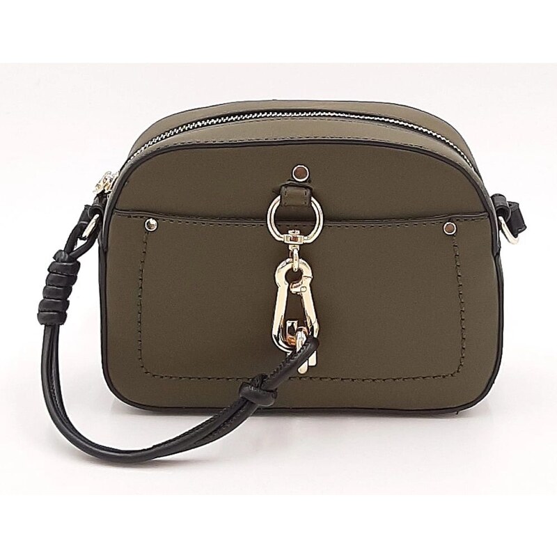 Bestini Originálna khaki dámska malá kabelka WOBTA 58286730