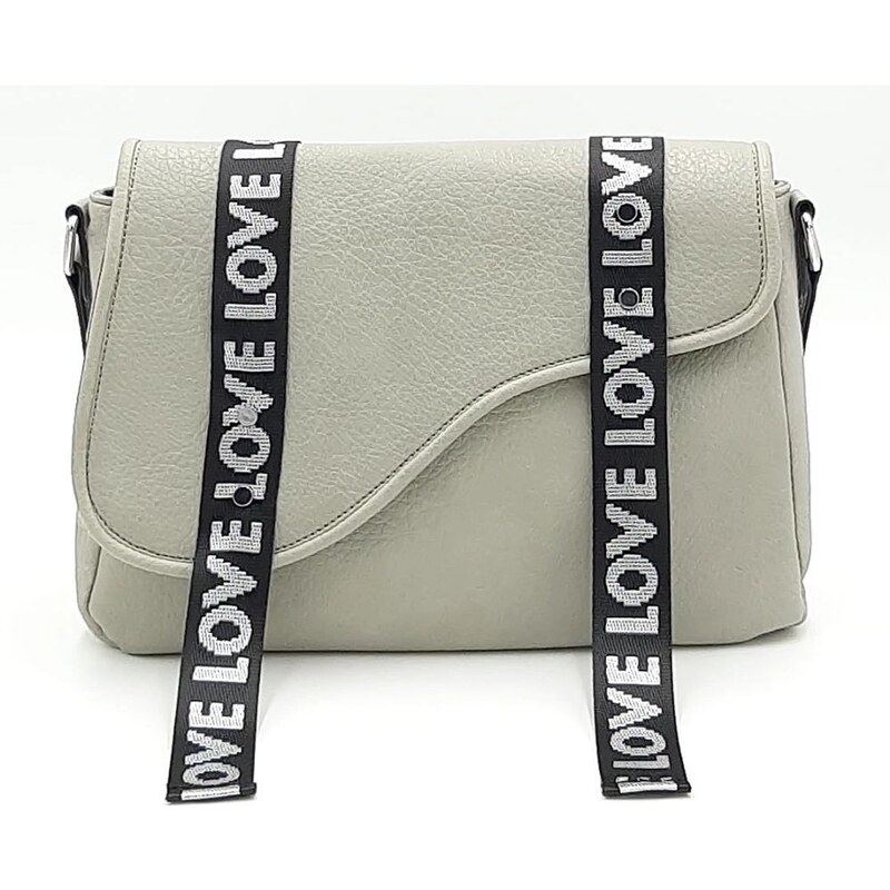 Magic Bag Módna dámska malá kabelka šedá NUCGO 58286740