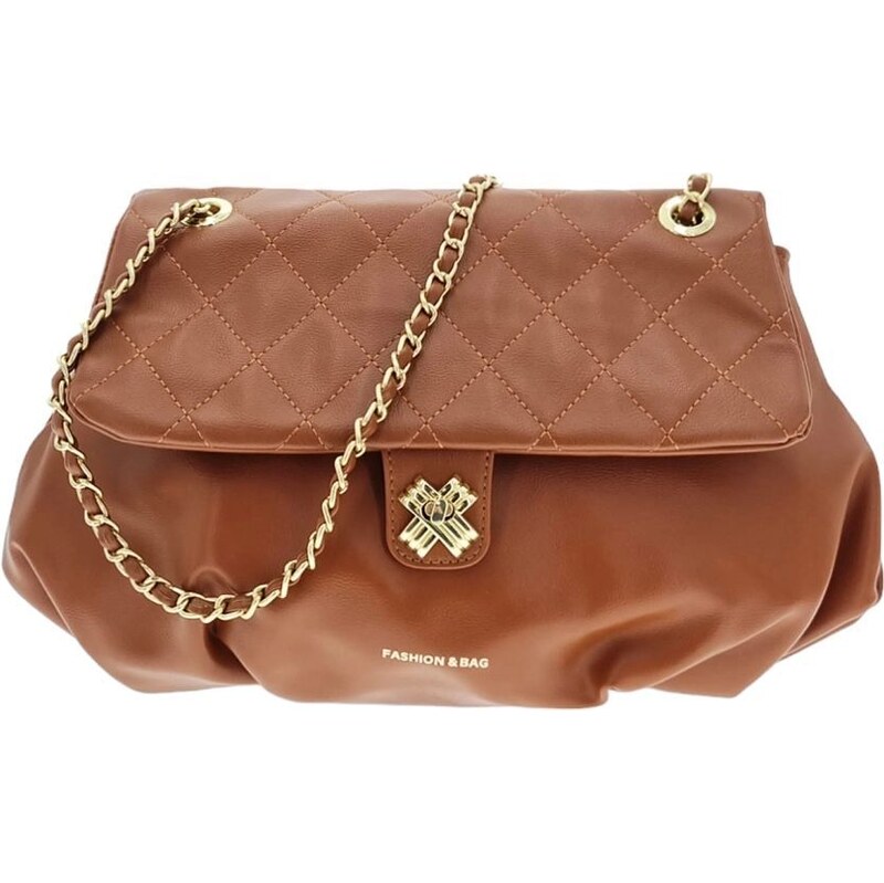 FASHION&BAG Exkluzívna hnedá dámska malá kabelka 6E6P0 58286870