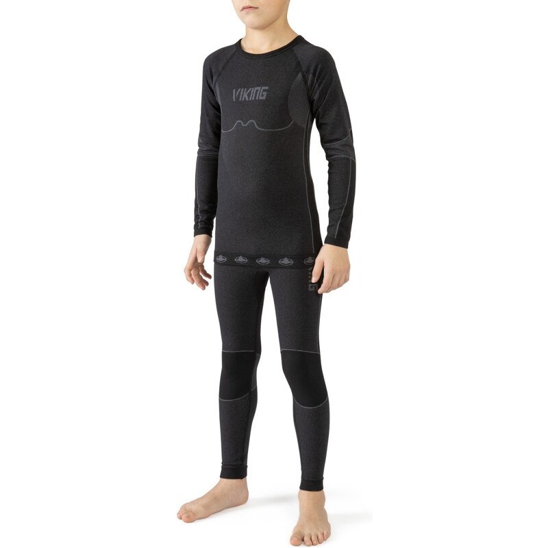 Detský termo set Viking RIKO čierna 36600376