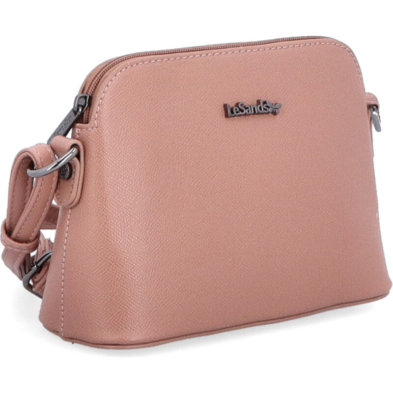 Kabelka zo syntetickej kože crossbody Le Sands telová 9041 N 64020205