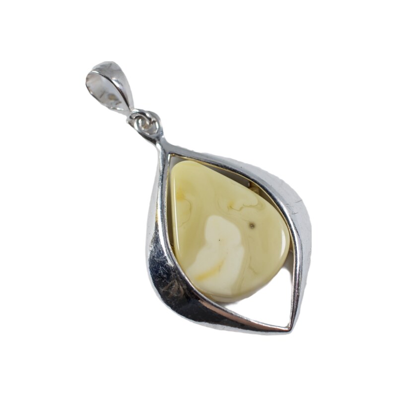 Strieborný jantárový prívesok Glare 81 51007768