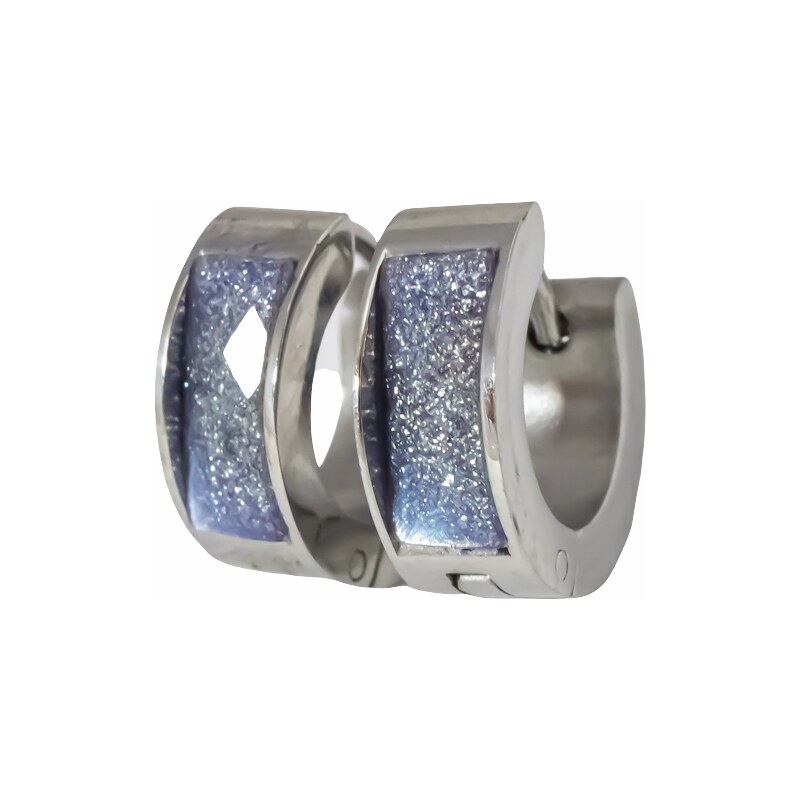 Oceľové náušnice Glare 78 51007590