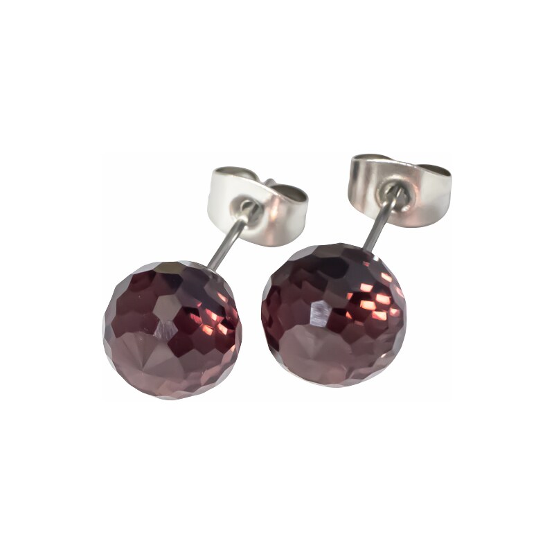 Oceľové náušnice Glare 48 51007598