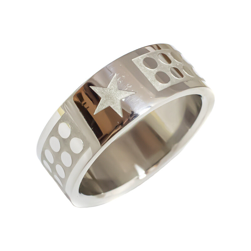 Oceľový prsteň Glare 27 51007551