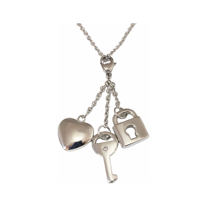 Oceľová retiazka s príveskami Glare 21 51007538