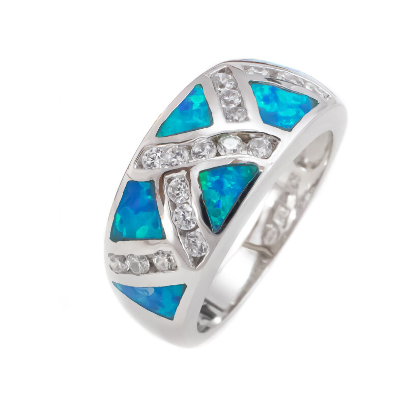 Strieborný prsteň Glare 76 51007485