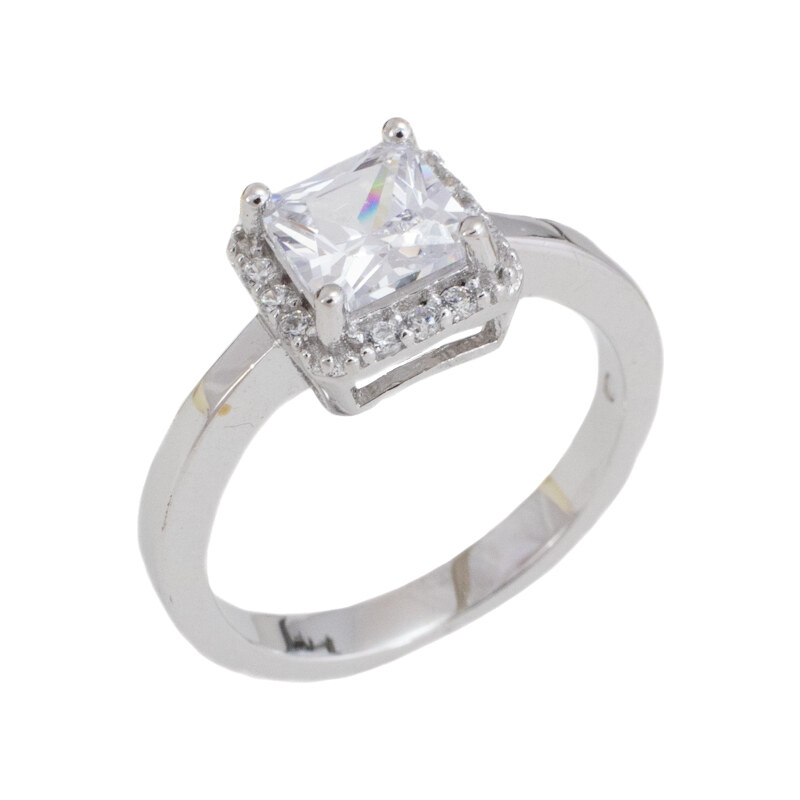 Strieborný prsteň Glare 91 51007478