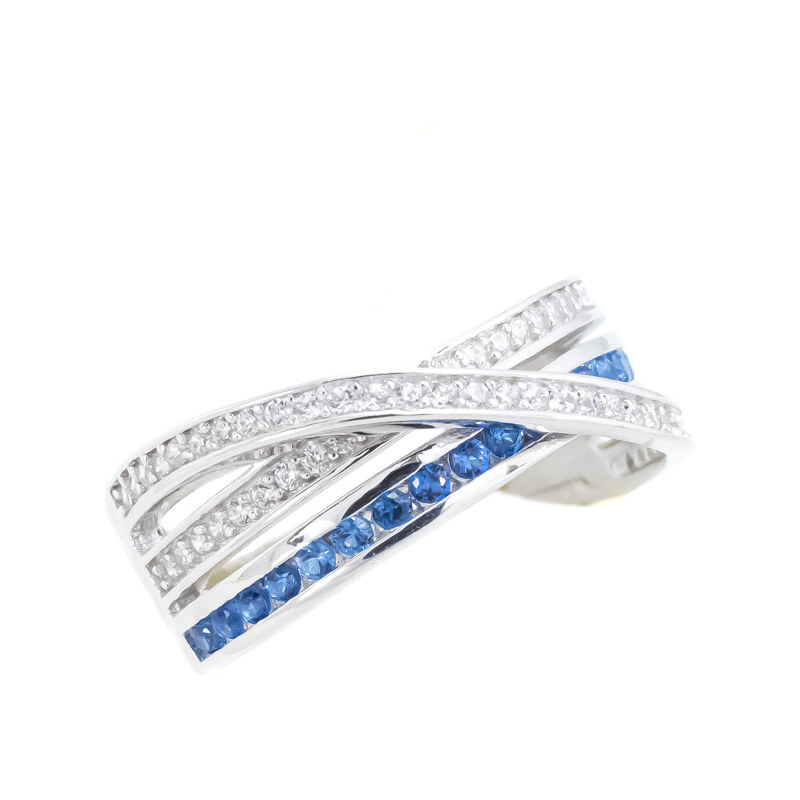 Strieborný prsteň Glare 94 51007476