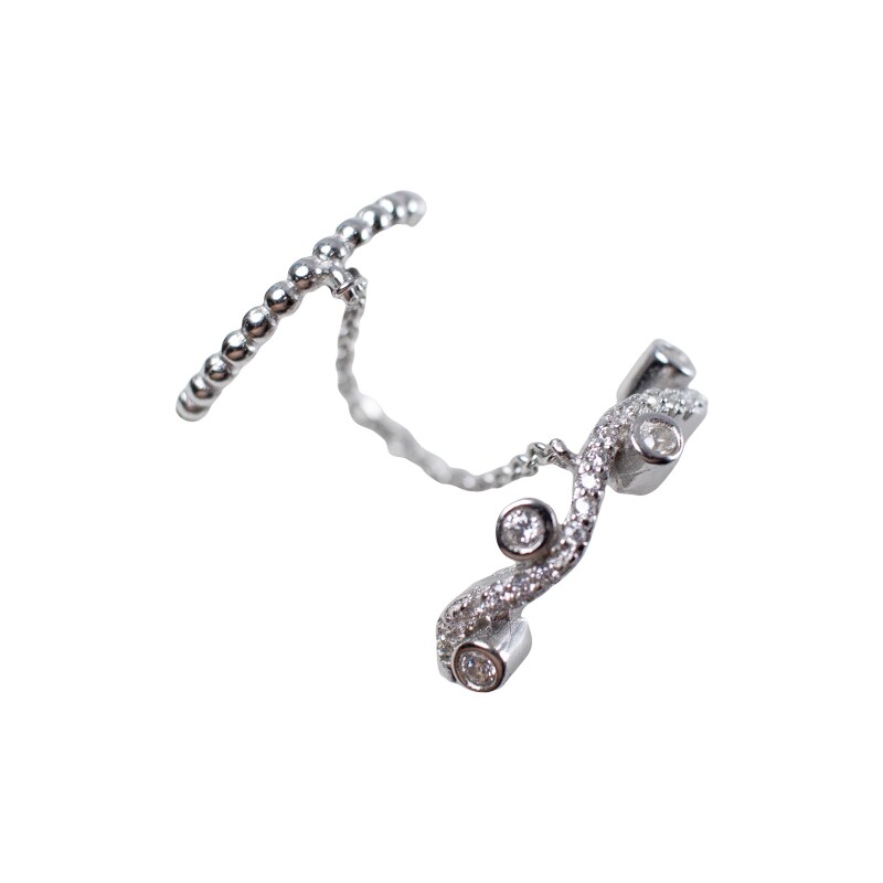 Strieborný prsteň Glare 180 51007447