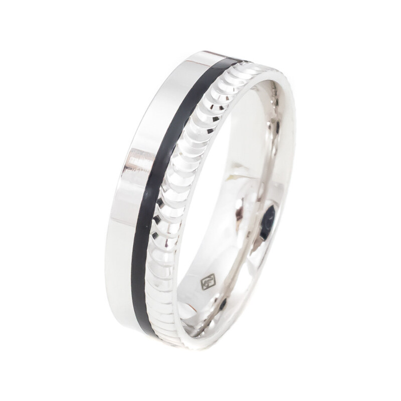 Strieborný prsteň Glare 122 51007432