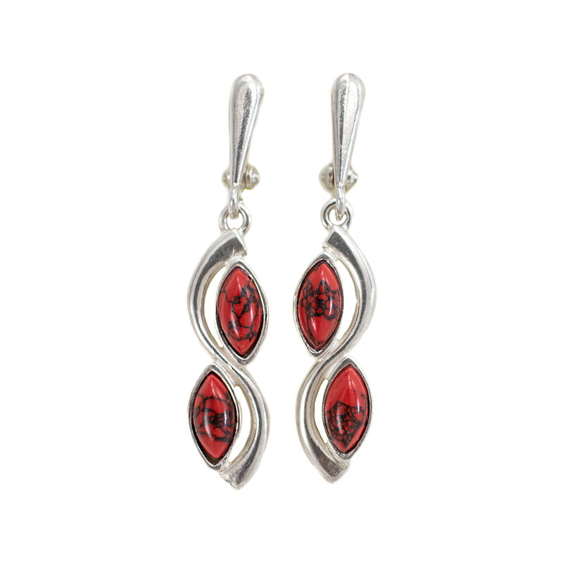 Strieborné náušnice Glare 47 51007427