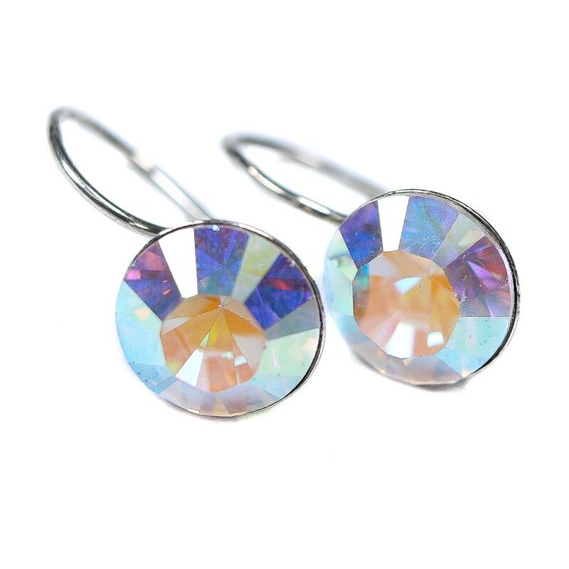 Strieborné náušnice Glare 166 51007274