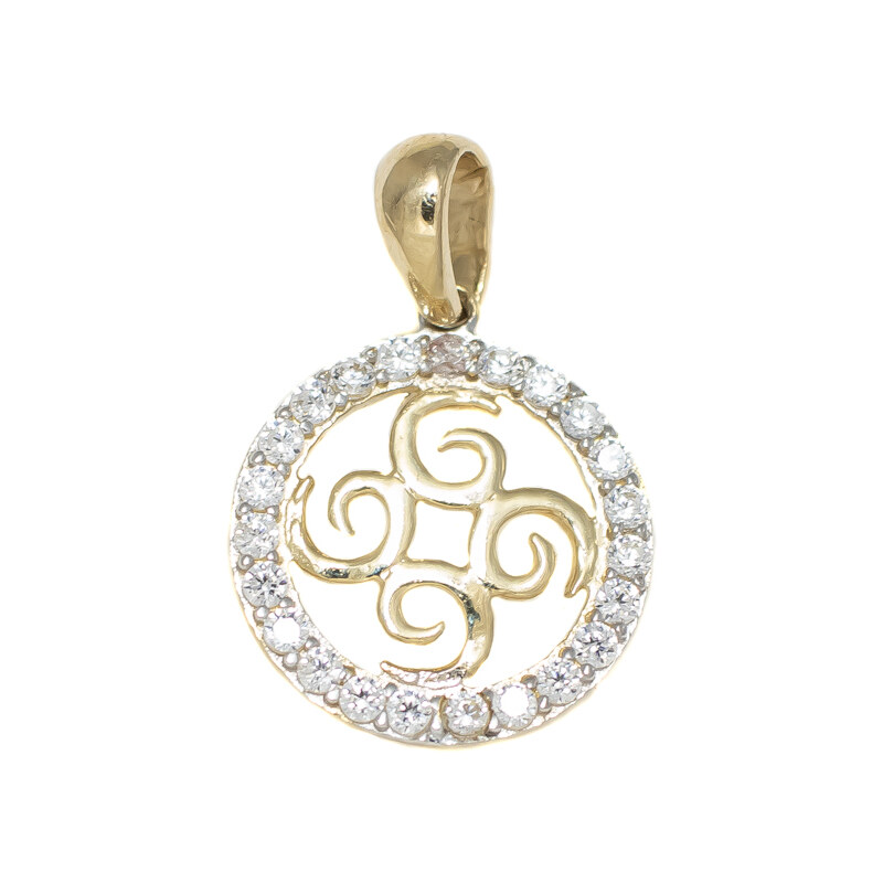 Zlatý prívesok Glare 113 51007232