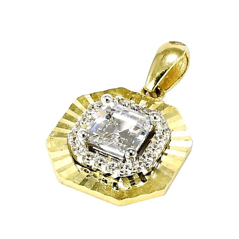 zlatý prívesok Glare 141 51007229