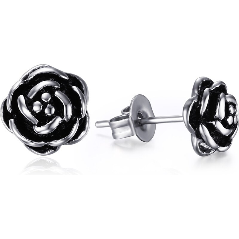 Oceľové náušnice Glare 145 51007203