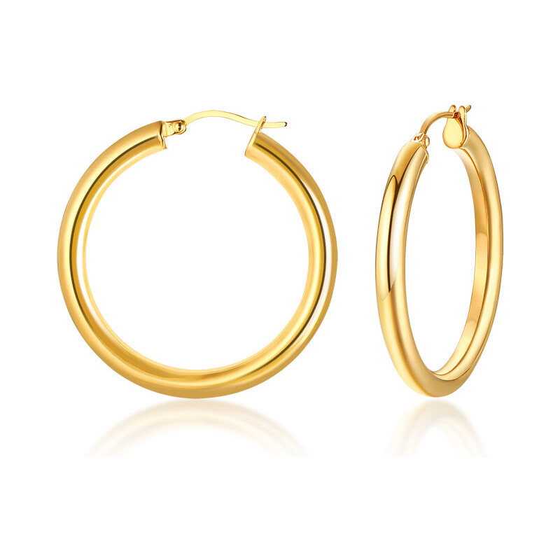 Oceľové náušnice Glare 149 51007200