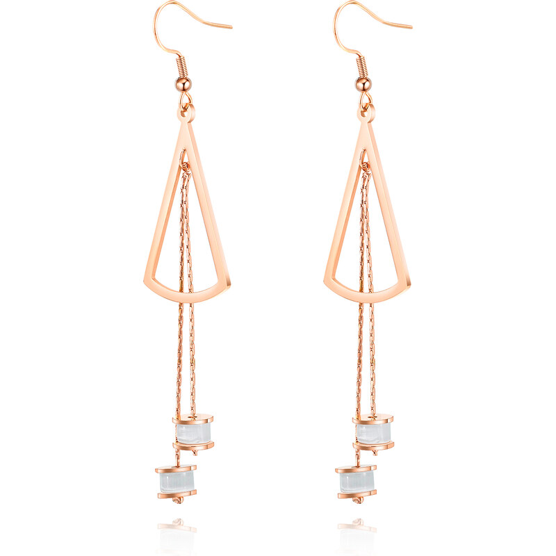 Oceľové náušnice Glare 169 51007187