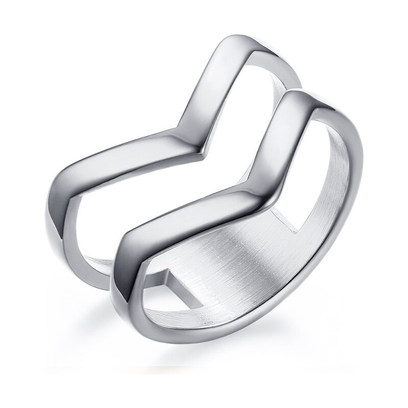 Oceľový prsteň Glare 74 51007094