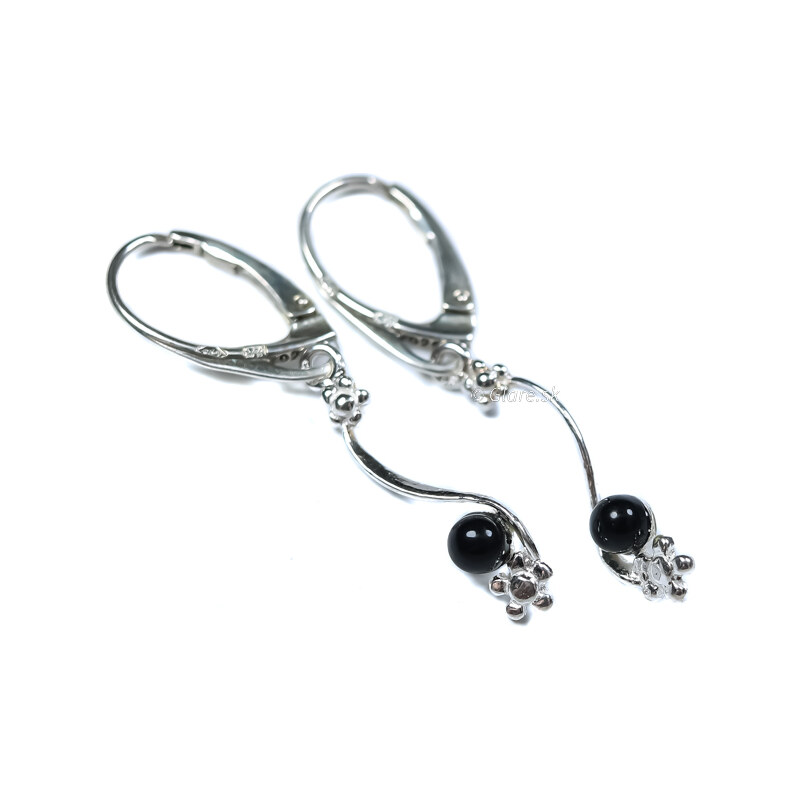 Strieborné náušnice Glare 337 51006867