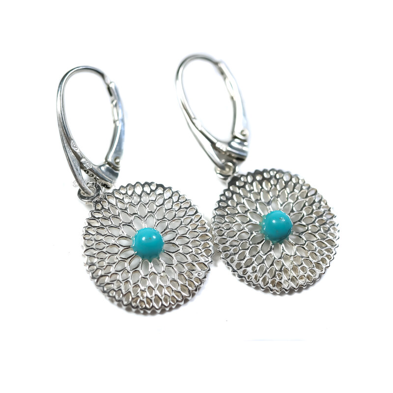 Strieborné náušnice Glare 346 51006858