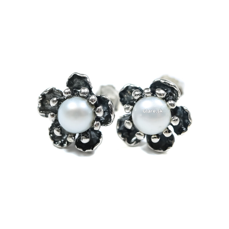 Strieborné náušnice Glare 385 51006824