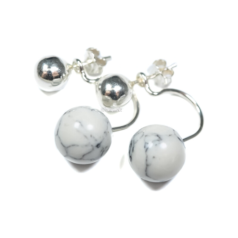 Strieborné náušnice Glare 387 51006822