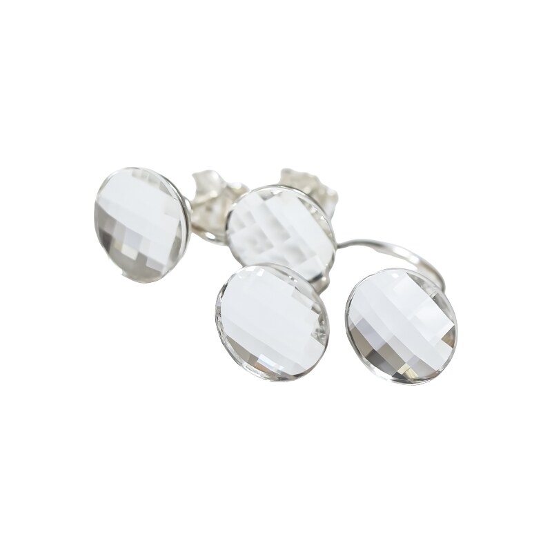 Strieborné náušnice Glare 400 51006814