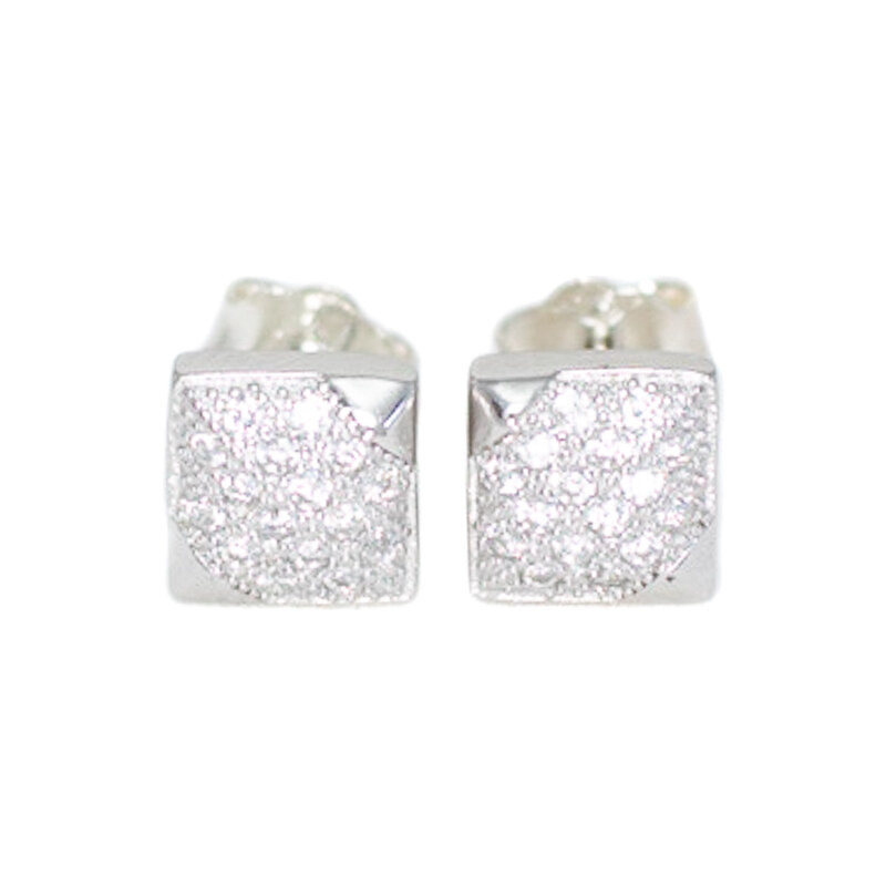 Strieborné náušnice Glare 412 51006804