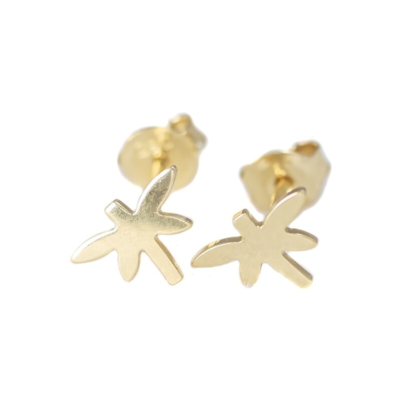 Zlaté náušnice napichovacie Glare 202S 51006666