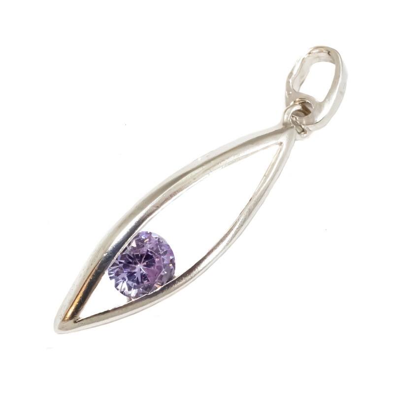 Strieborný prívesok Glare 14S 51006313