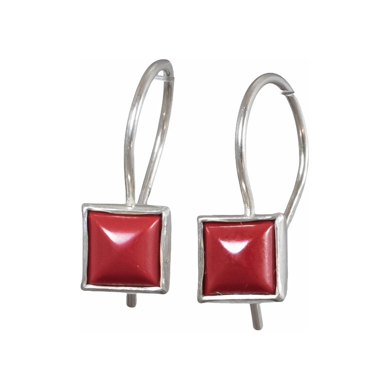 Strieborné náušnice Glare 48S 51006045