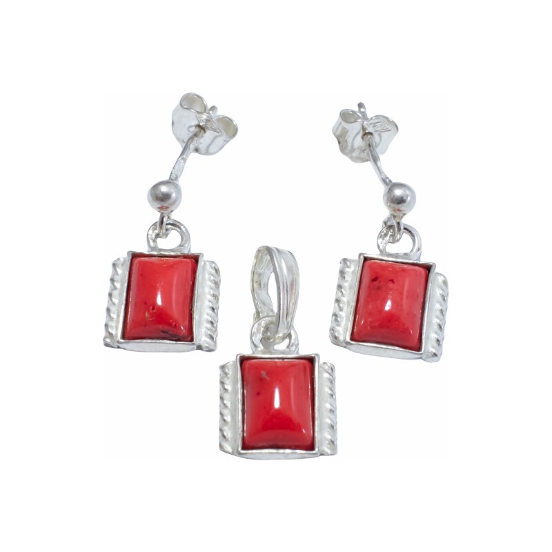 Strieborná súprava Glare 4S 51006054