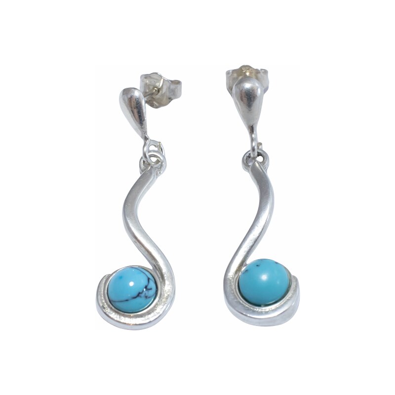 Strieborné náušnice Glare 8S 51006087