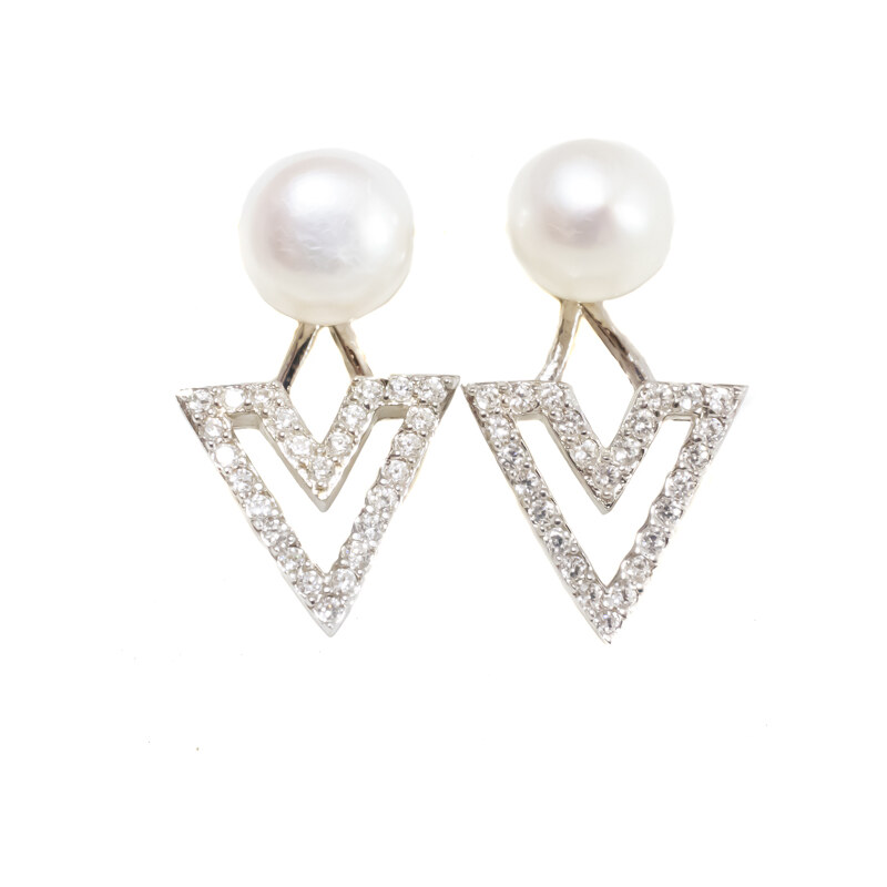 Strieborné náušnice Glare 247 51006009