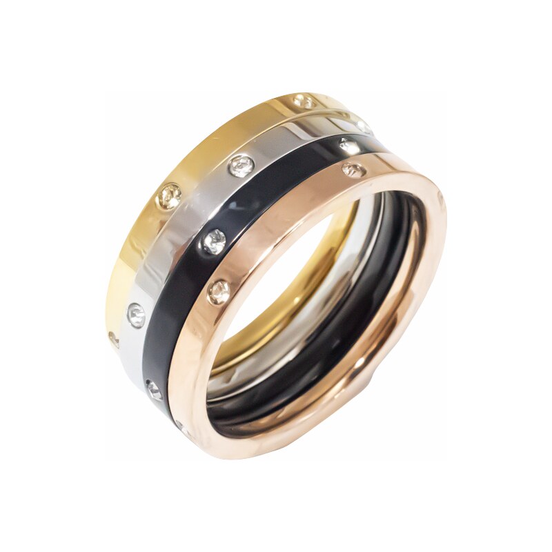 Oceľový prsteň Glare 163 51005868