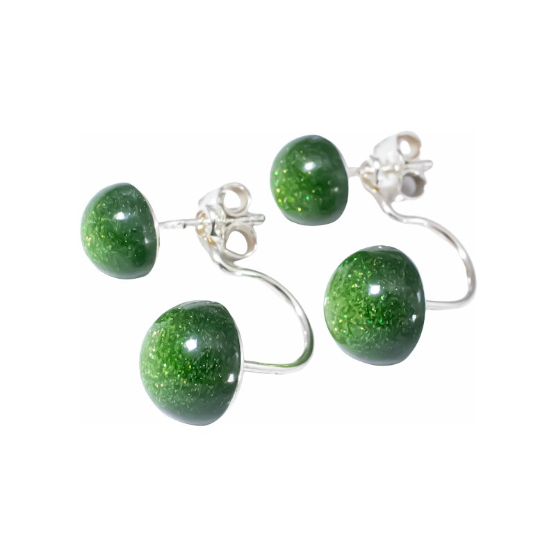 Strieborné náušnice Glare 523 51005830