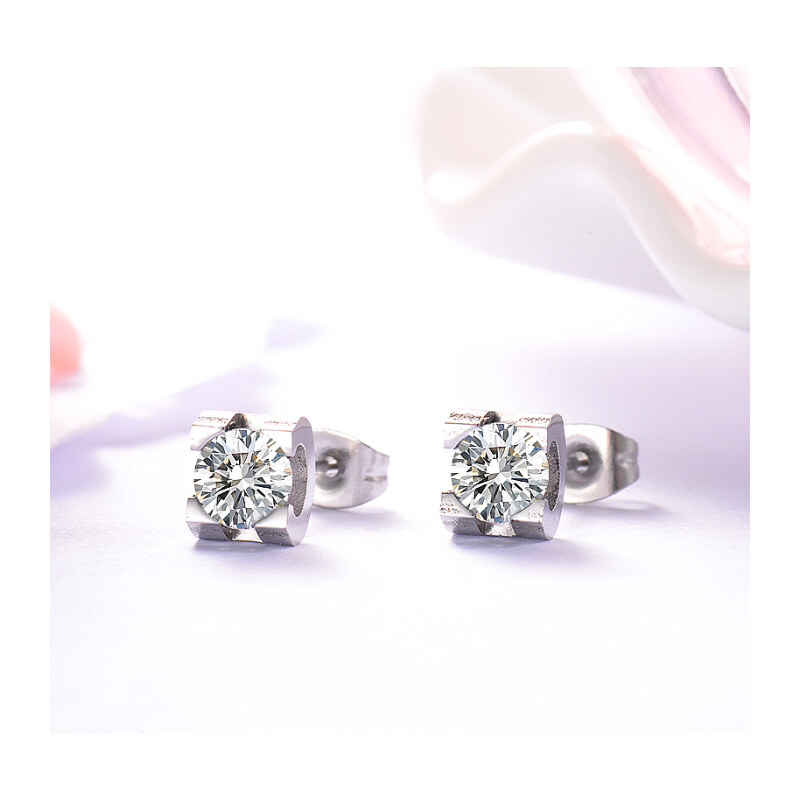 Oceľové náušnice Glare 251 51005506